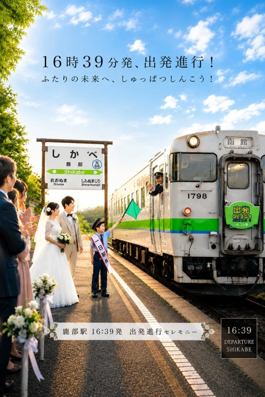 出発進行セレモニーのイメージ
