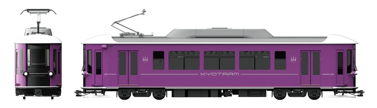 KYOTRAM車両デザイン