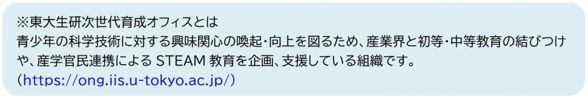 東大生研次世代育成オフィスについて