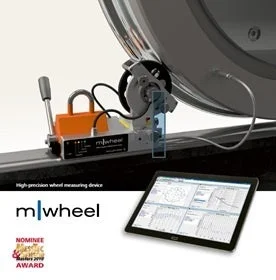 車輪粗さ計「m|wheel」