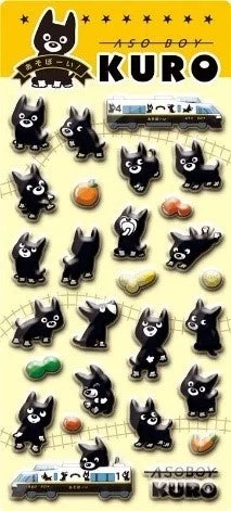 くろちゃんのシールシート