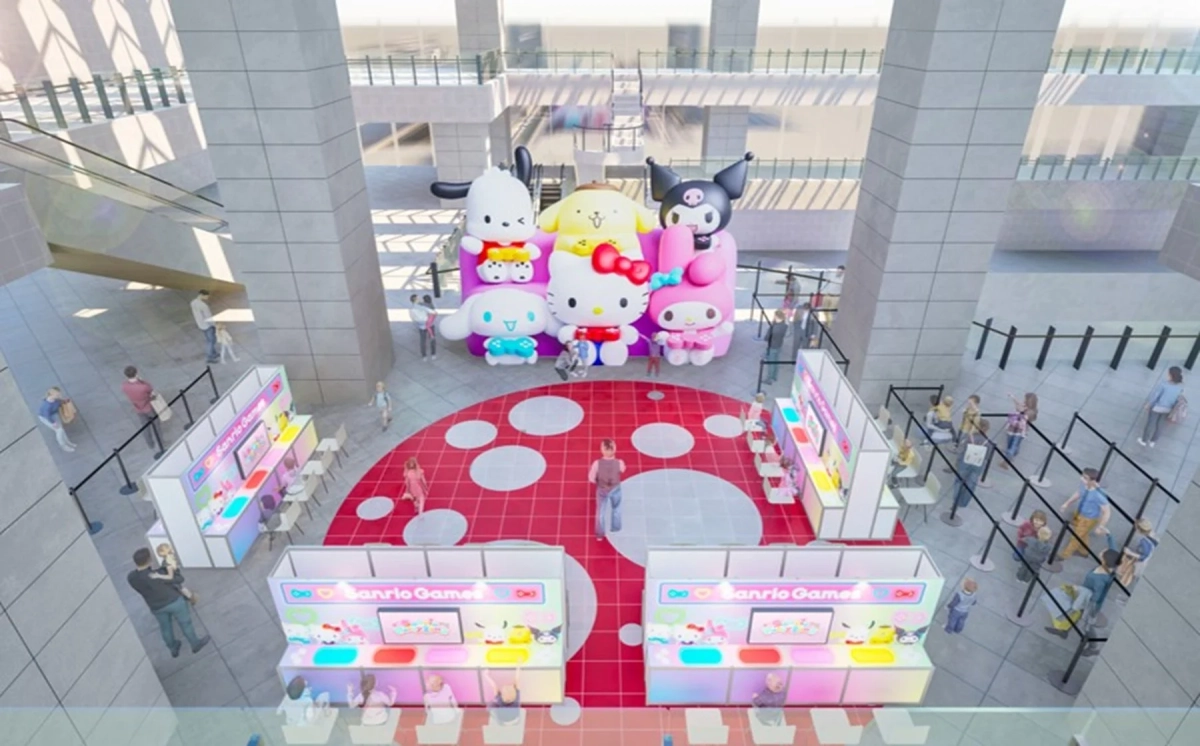 Sanrio Games体験コーナー