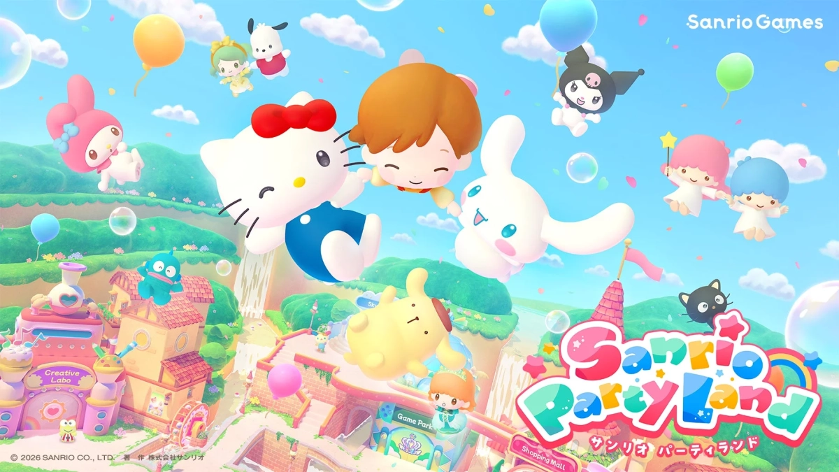 サンリオ パーティランドのイラスト