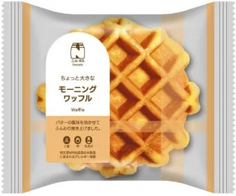 NewDays ちょっと大きなモーニングワッフル