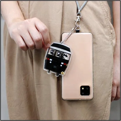 シャカシャカキーホルダーの使用イメージ