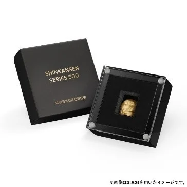500系 純金ミニフィギュア ケース