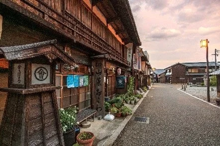 日本の町並み