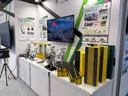 展示された産業用製品