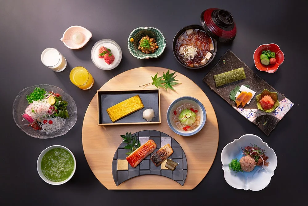 彩り豊かな和食の御膳