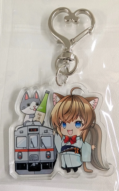 猫耳キャラと日本酒