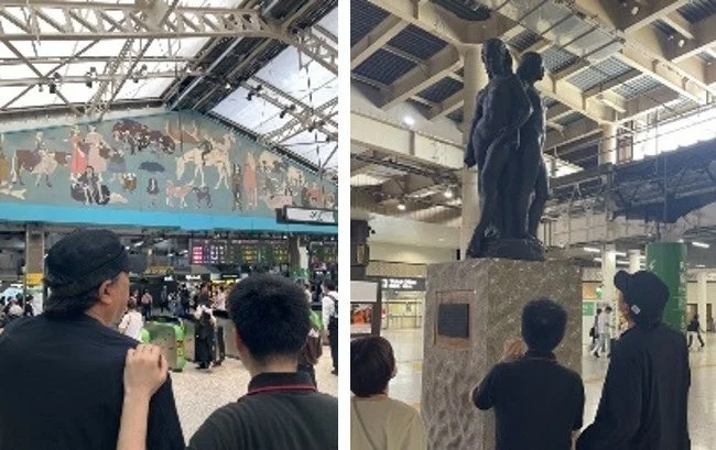 駅構内のパブリックアート
