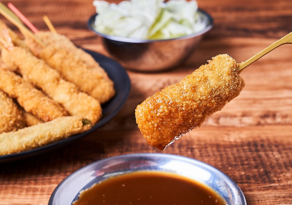 串カツの盛り合わせ