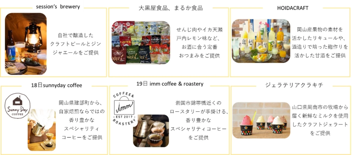 飲食ブース紹介