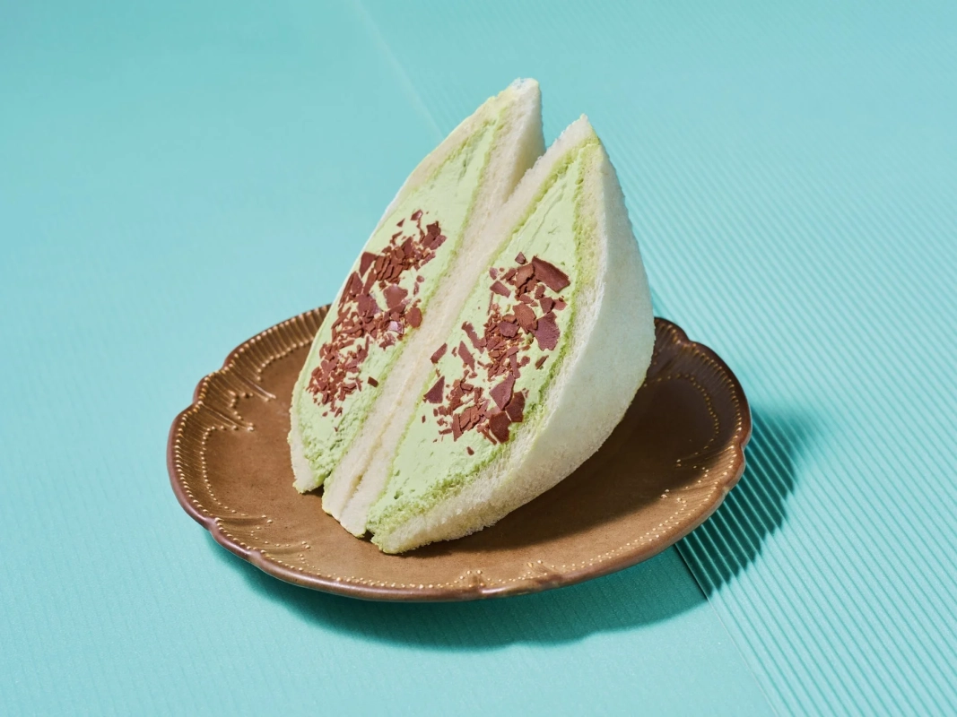 クリームに溺れるザクザクチョコミント生クリーム