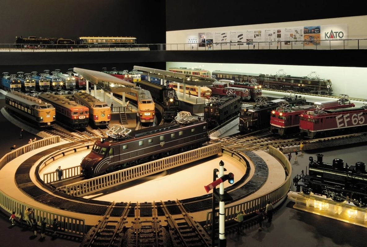 鉄道模型のジオラマ