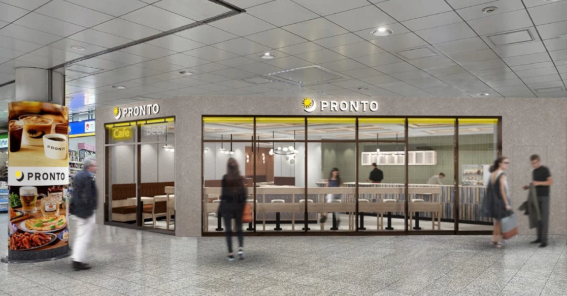 PRONTO店舗の外観