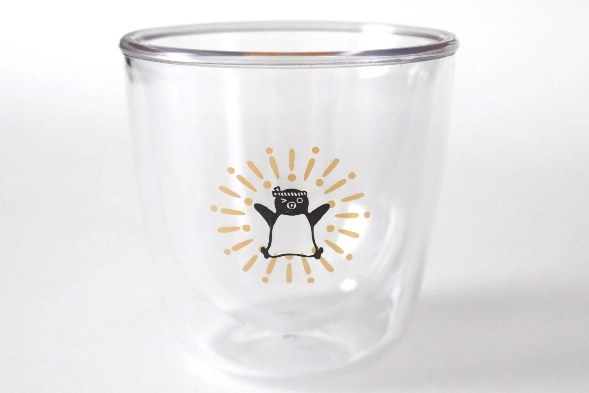 Suicaのペンギン われないダブルウォールグラス