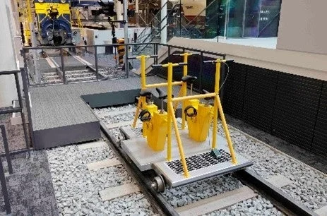 線路の点検車両