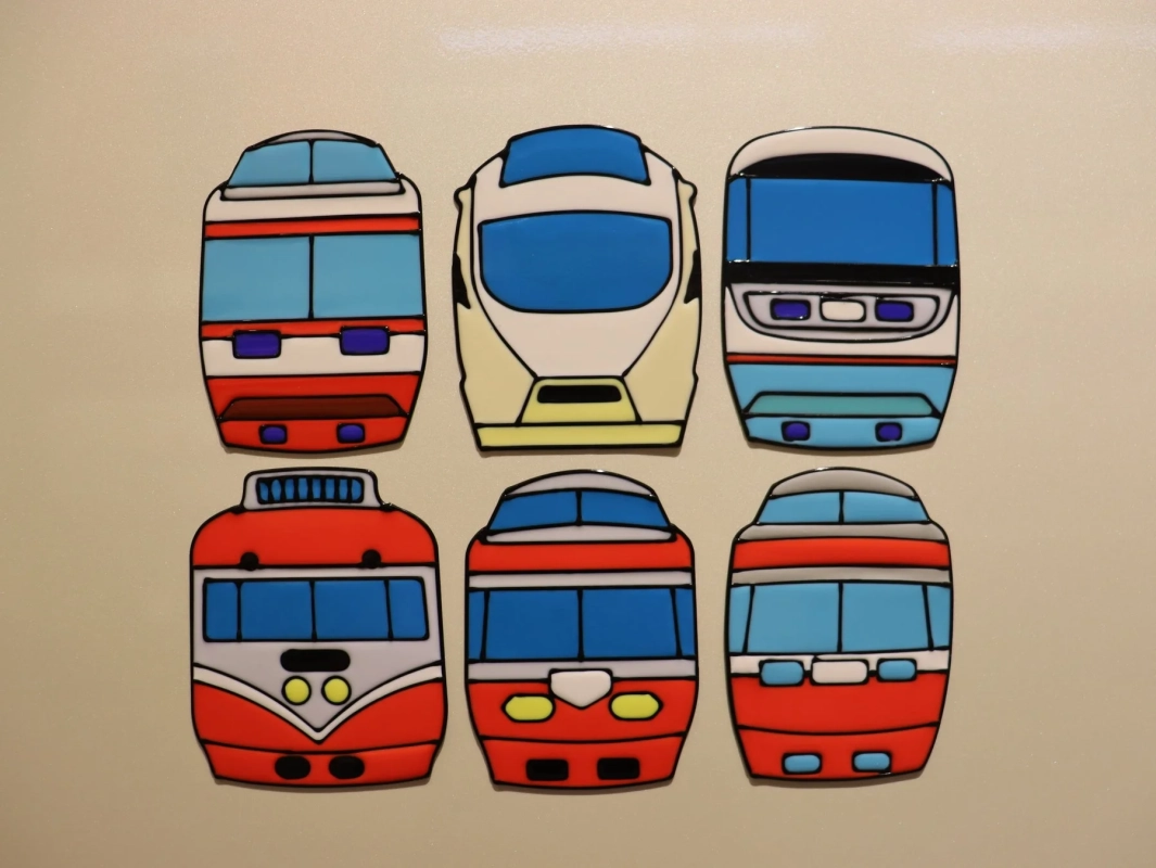 電車マグネット