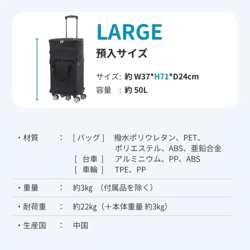 TRIPLUSバッグ詳細