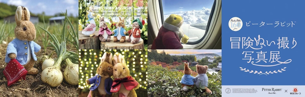 ピーターラビット™冒険ぬい撮り写真展