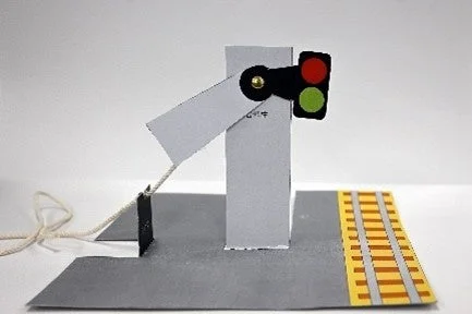 腕木式信号機