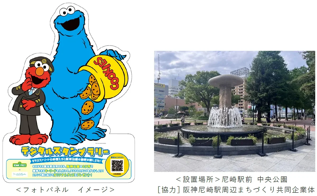 尼崎駅前中央公園のフォトパネルイメージ