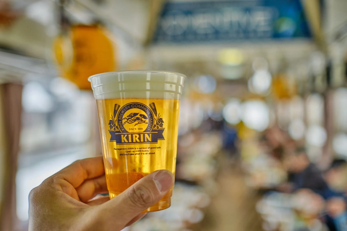 キリンビールのカップ