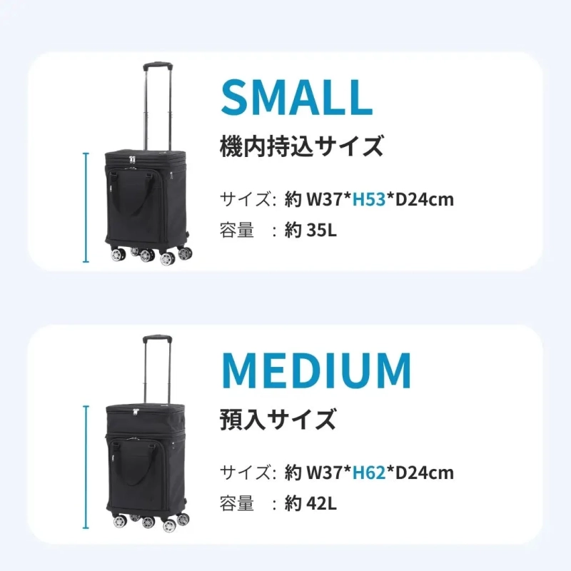 TRIPLUSバッグサイズ