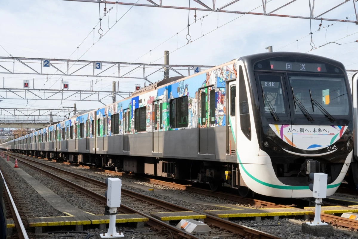 ラッピング電車