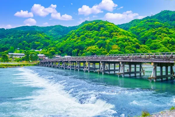 嵐山の渡月橋