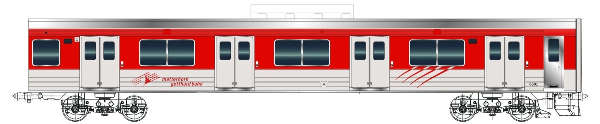 マッターホルン号の側面