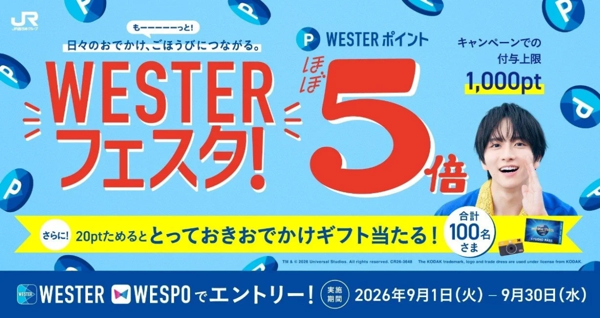 WESTERフェスタ!キャンペーン告知