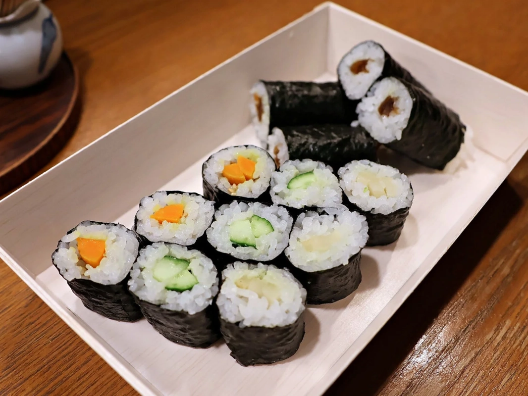 巻き寿司の盛り合わせ