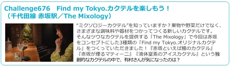 The Mixologyのカクテルチャレンジ