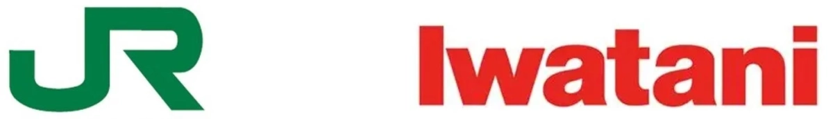 JRとIwataniのロゴ