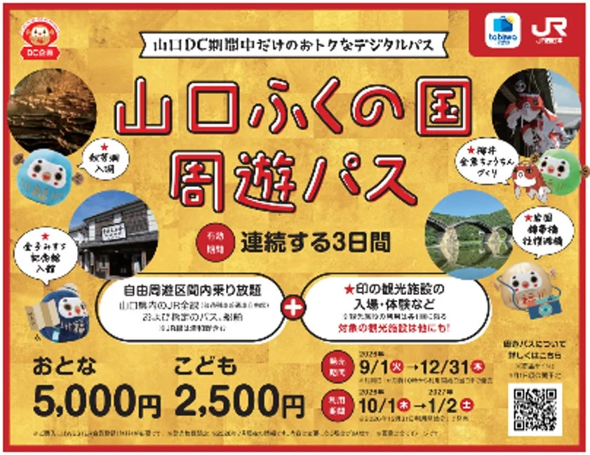 山口ふくの国周遊パス