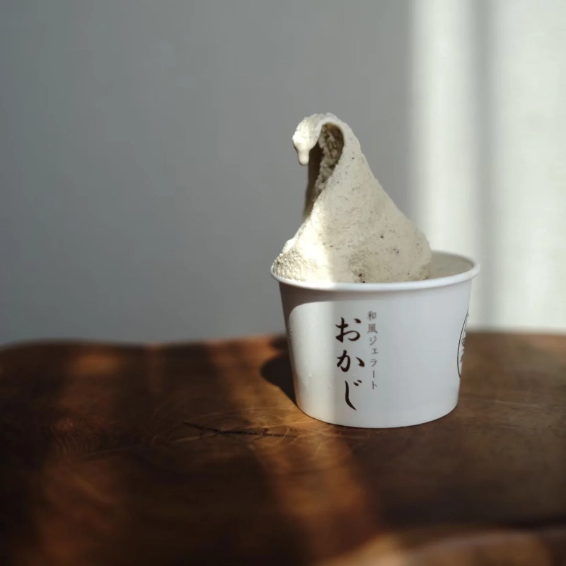 和風ジェラートおかじTOKYOのジェラート