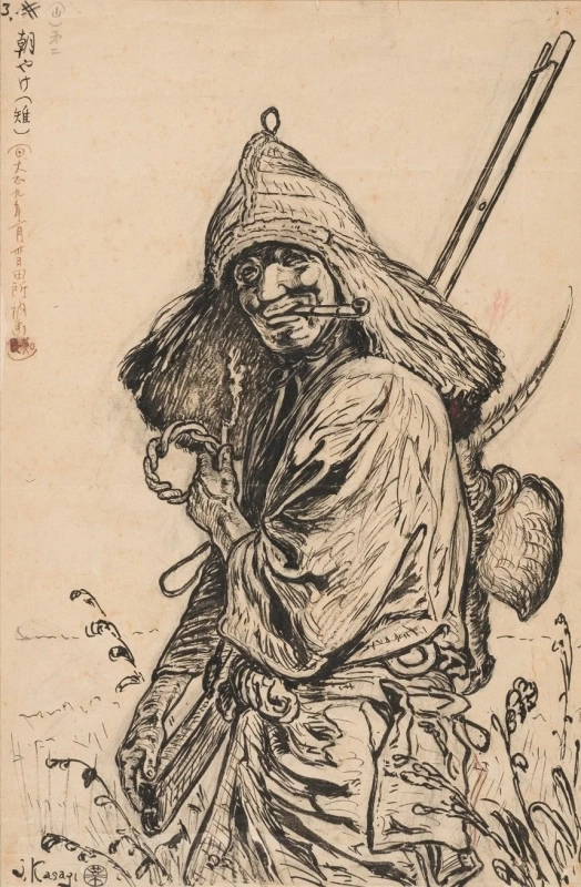 明治横浜の水彩画