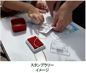 スタンプラリーのイメージ