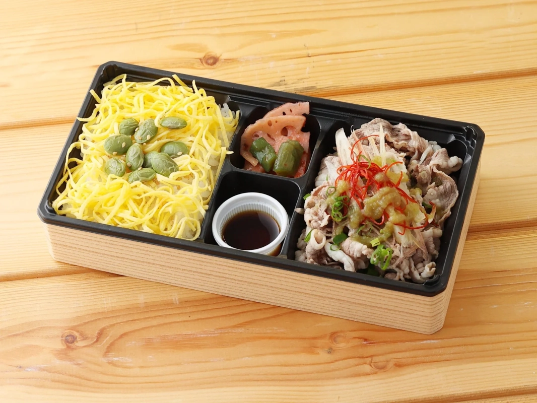 黒毛和牛カルビの冷しゃぶ風弁当