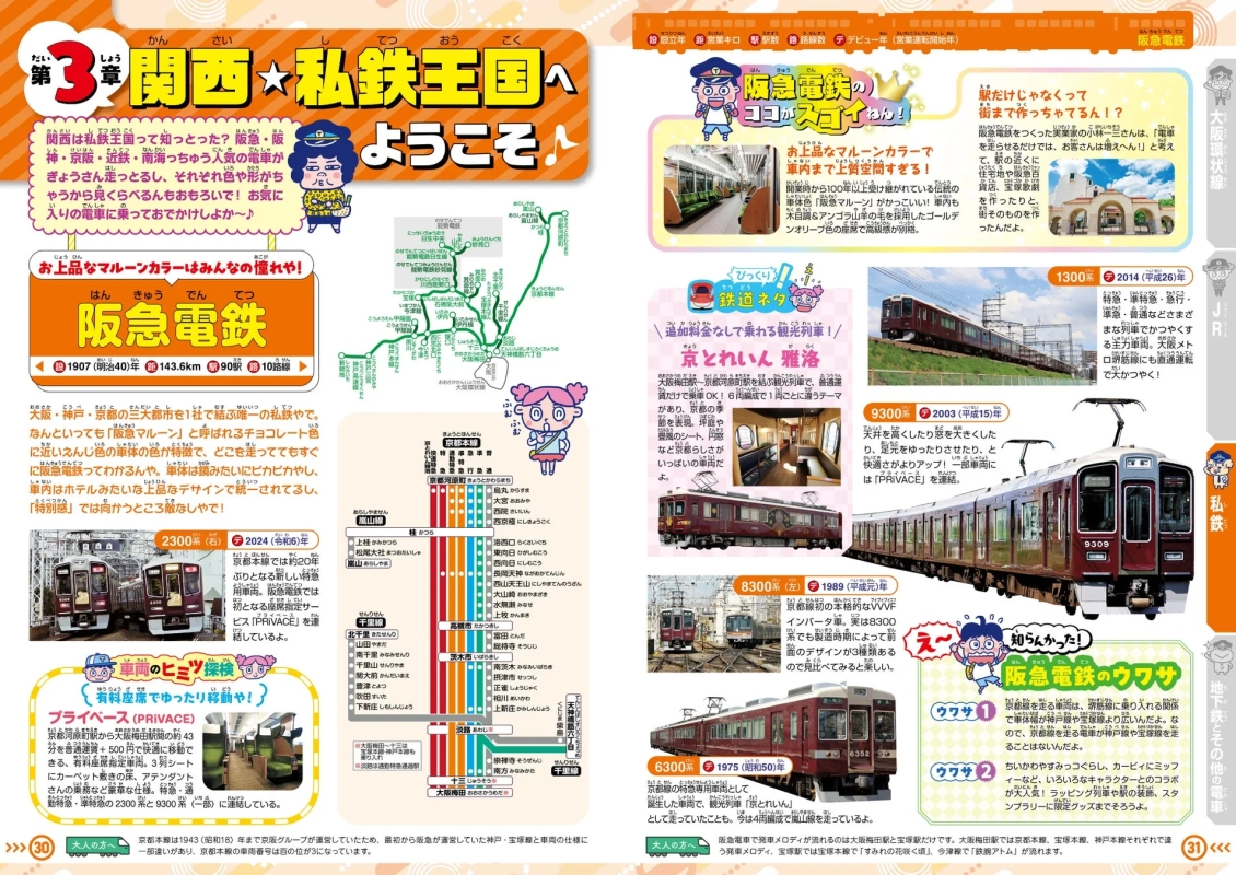 関西★私鉄王国へようこそ♪ 阪急電車