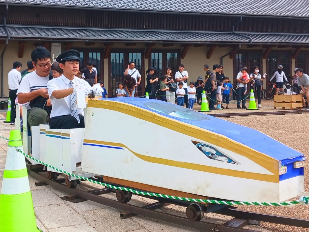 ミニ鉄道乗車体験!