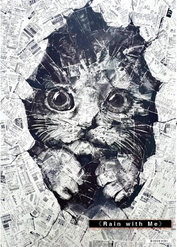 猫のレシートアート