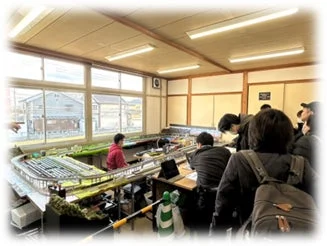 鉄道模型のジオラマ