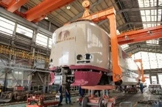 サンライズエクスプレスの整備風景