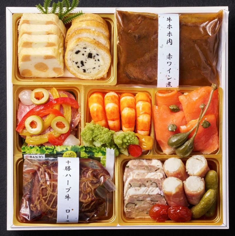 洋の重の料理