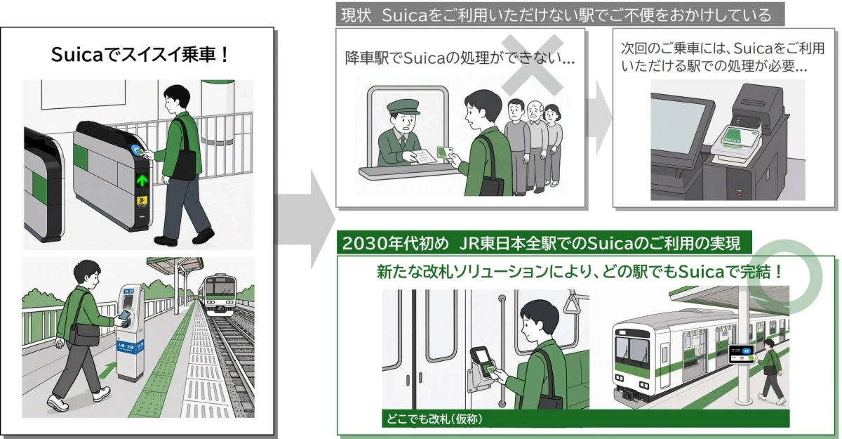 Suicaでスイスイ乗車!現状と未来